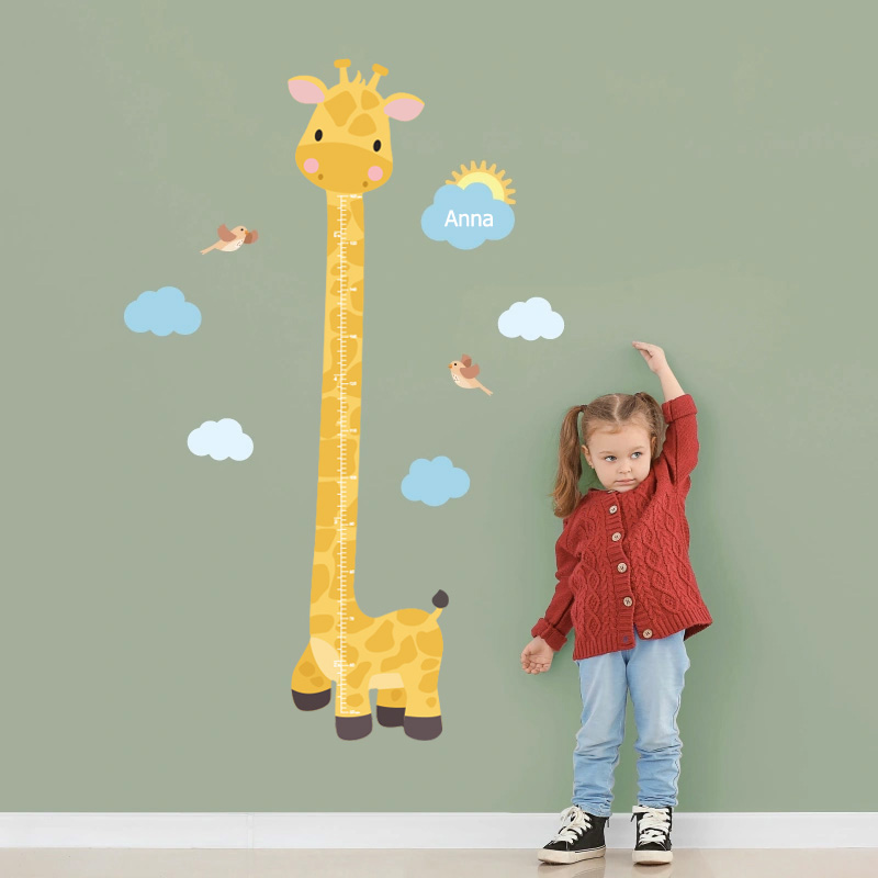 Height Charts giraffe theme