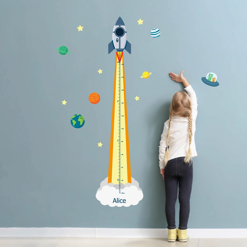 Height Charts space theme